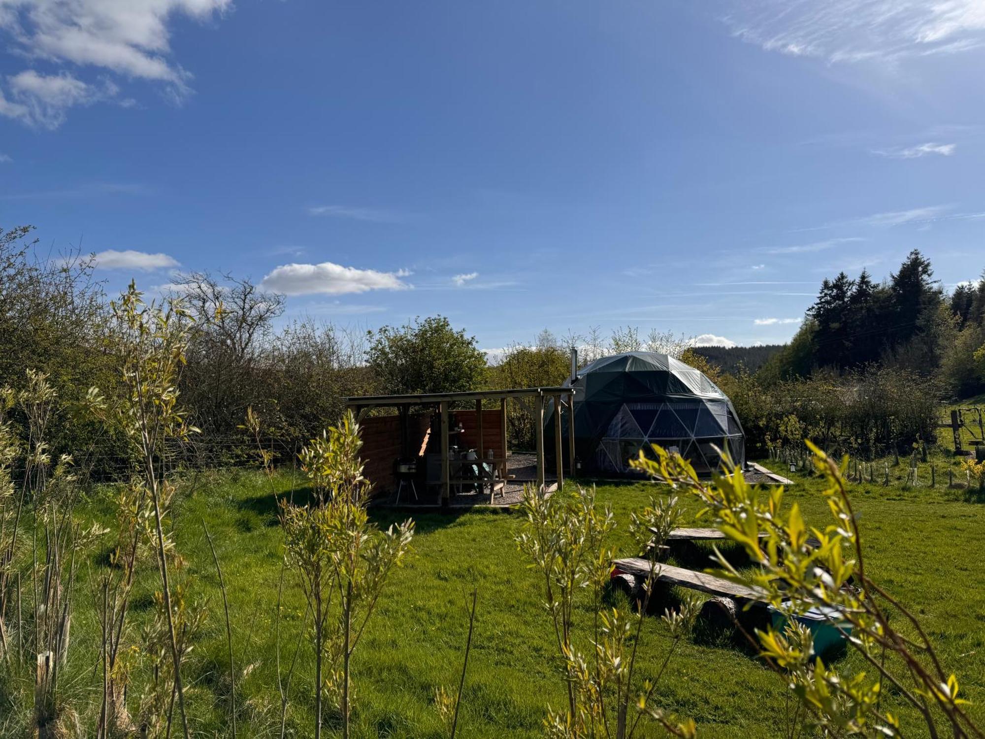 Geodesic Dome Glamping Ξενοδοχείο Llanidloes Εξωτερικό φωτογραφία