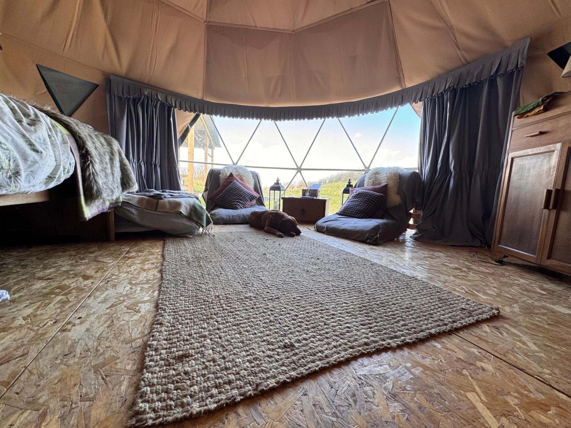 Geodesic Dome Glamping Ξενοδοχείο Llanidloes Εξωτερικό φωτογραφία