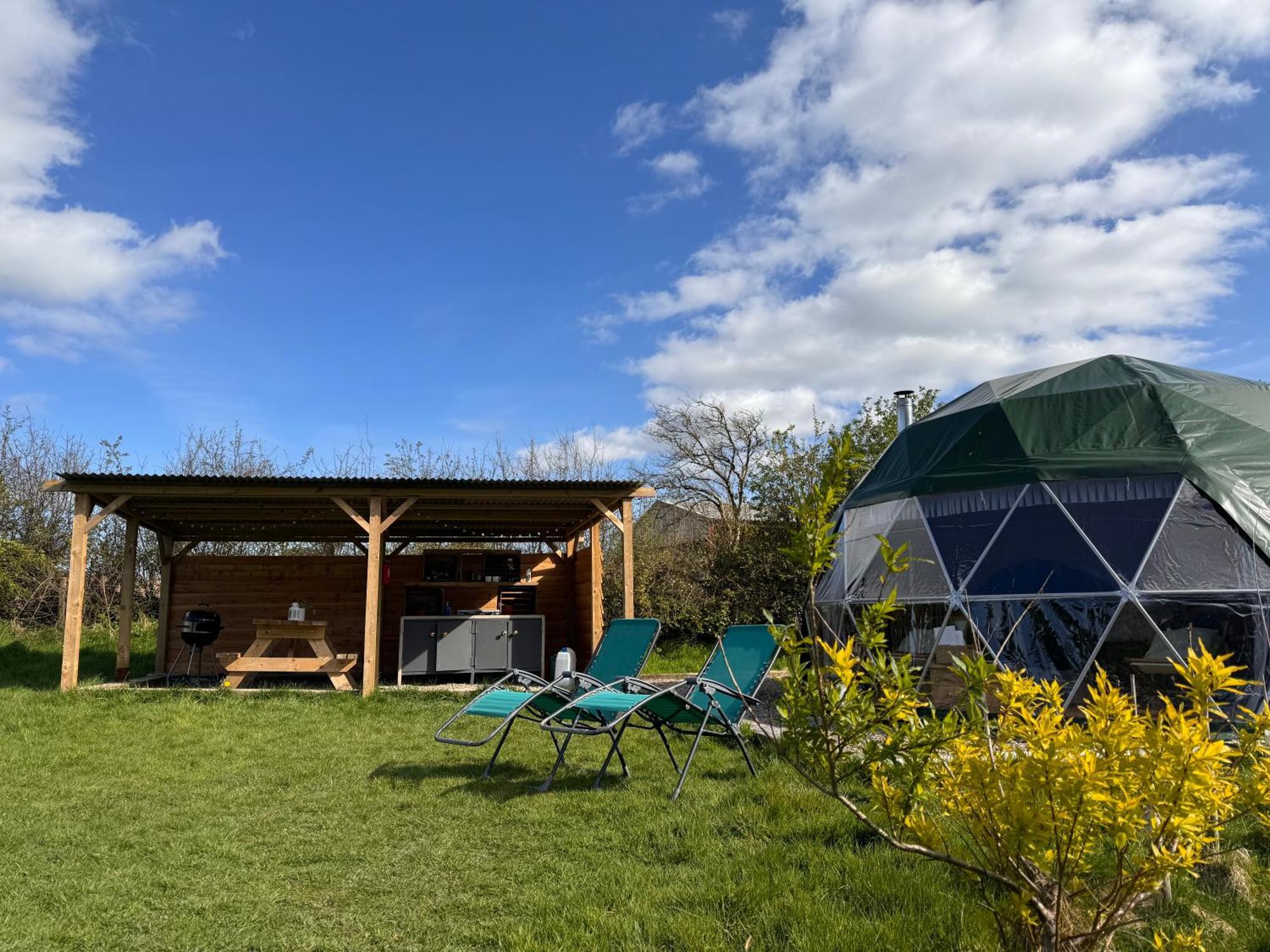 Geodesic Dome Glamping Ξενοδοχείο Llanidloes Εξωτερικό φωτογραφία