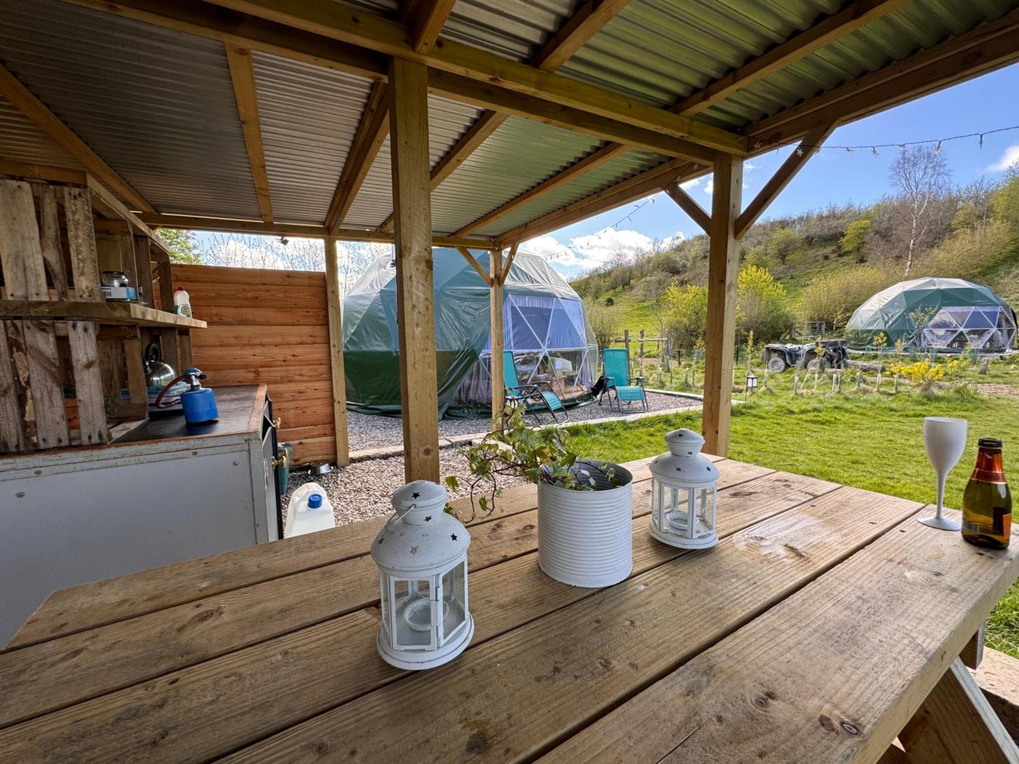Geodesic Dome Glamping Ξενοδοχείο Llanidloes Εξωτερικό φωτογραφία