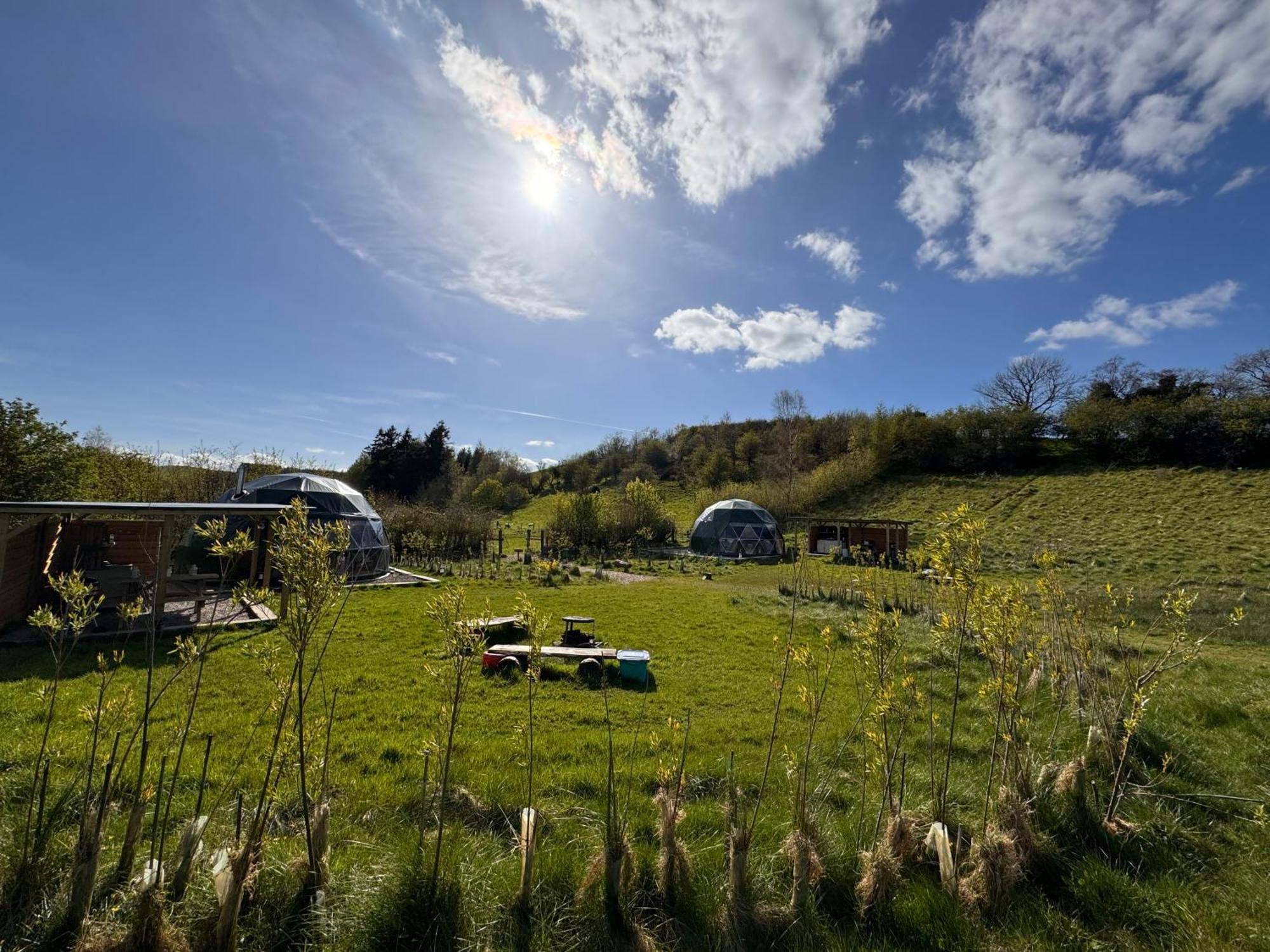 Geodesic Dome Glamping Ξενοδοχείο Llanidloes Εξωτερικό φωτογραφία